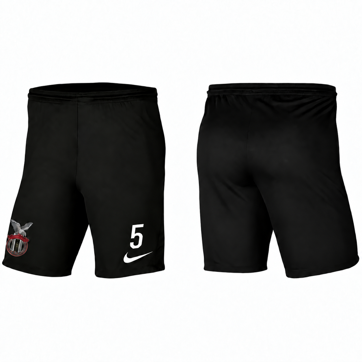 Svart matchställ shorts