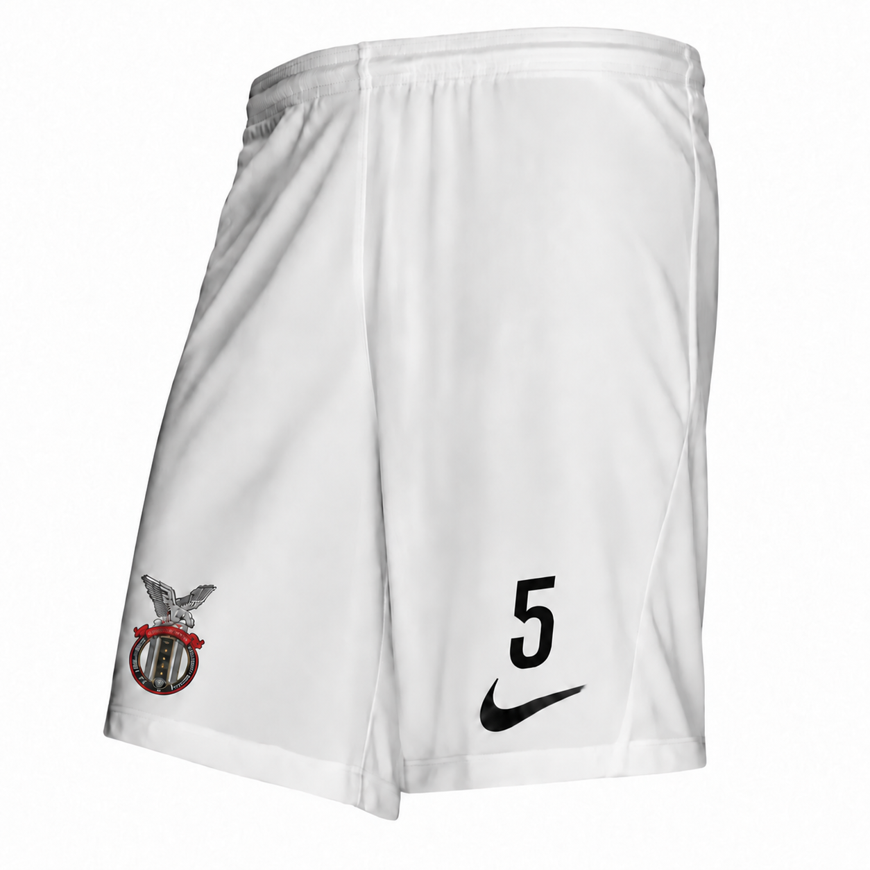 Vitt matchställ shorts