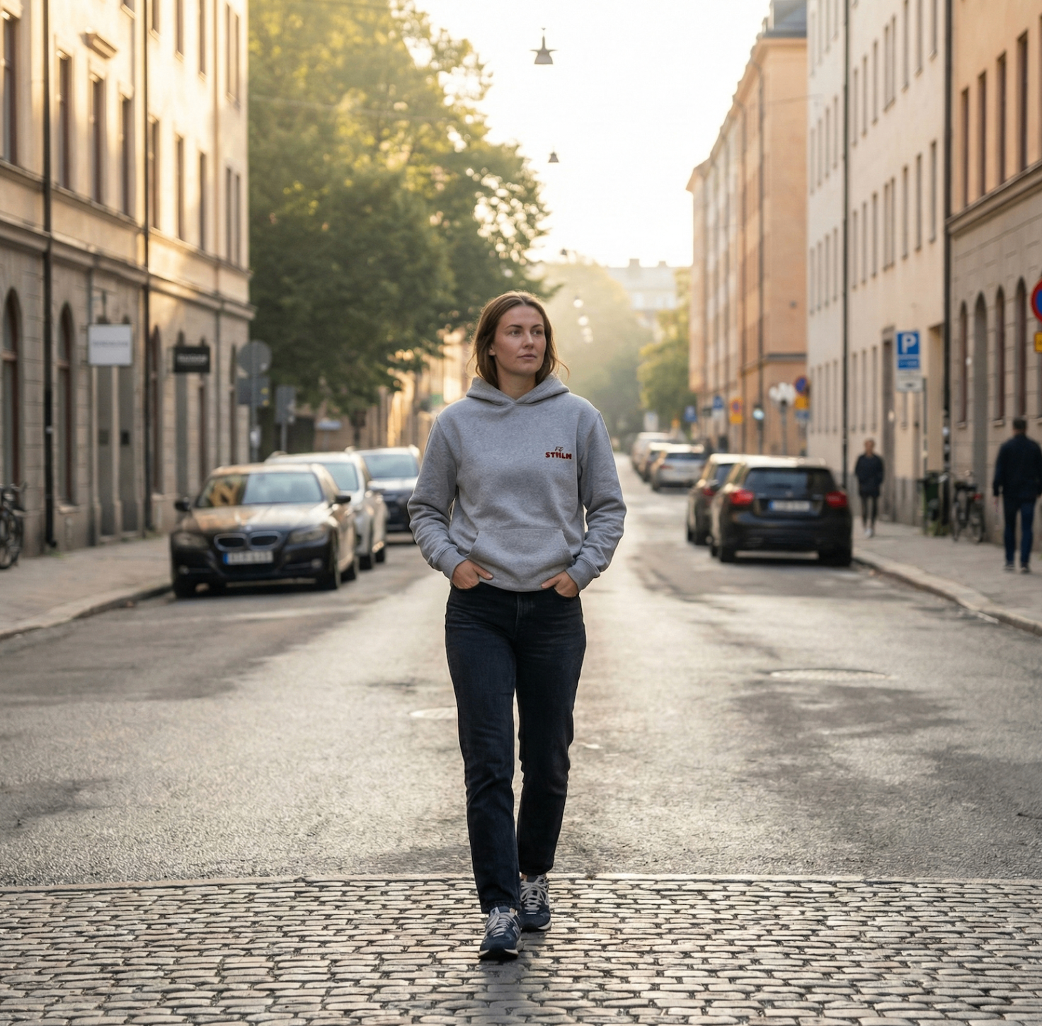 FC STHLM Hoodie Grå